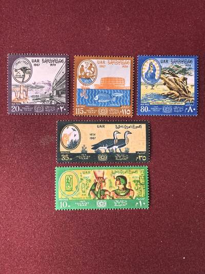 联合阁邮币社™ ——“多国邮票”👍🏻👏🏻👍🏻👏🏻 - 埃及 国际旅游节 全套新
