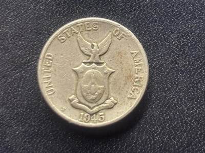 邮泉阁限时拍卖第三十八场 亚洲专场（硬币在国外。请付邮费6元。） - 美属菲律宾1945年5分