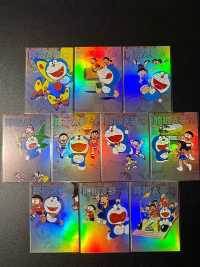 NO.19 好又多金牌大场，新店点关注不迷路！每周一站式配齐，方便凑单！（周6晚8点截拍，卖家送拍0抽成！） - 哆啦A梦卡牌 下部 一套10张 彩闪