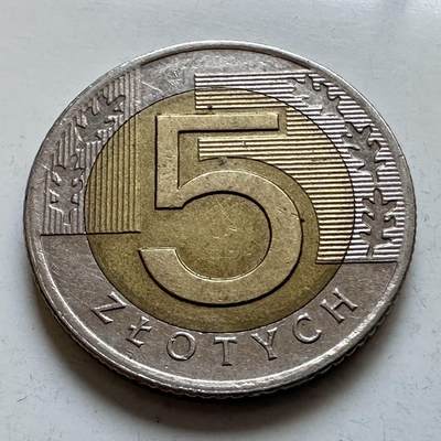 🌹外币初藏🌹🐯2025年第146场  每周二四六晚8️⃣点 接代拍 - 波兰1994年5兹罗提