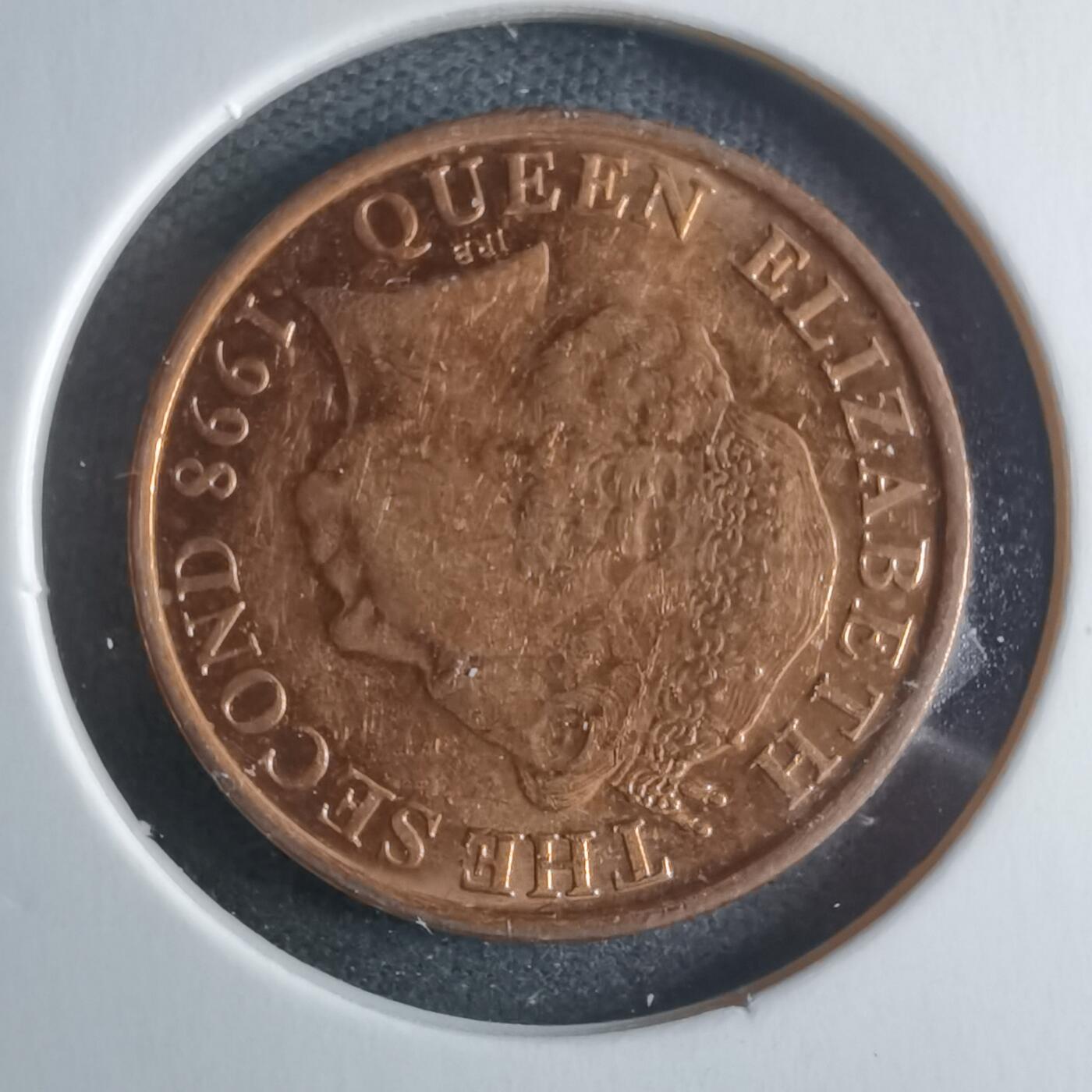 沼泽如烟--第946场 泽西1998年1便士