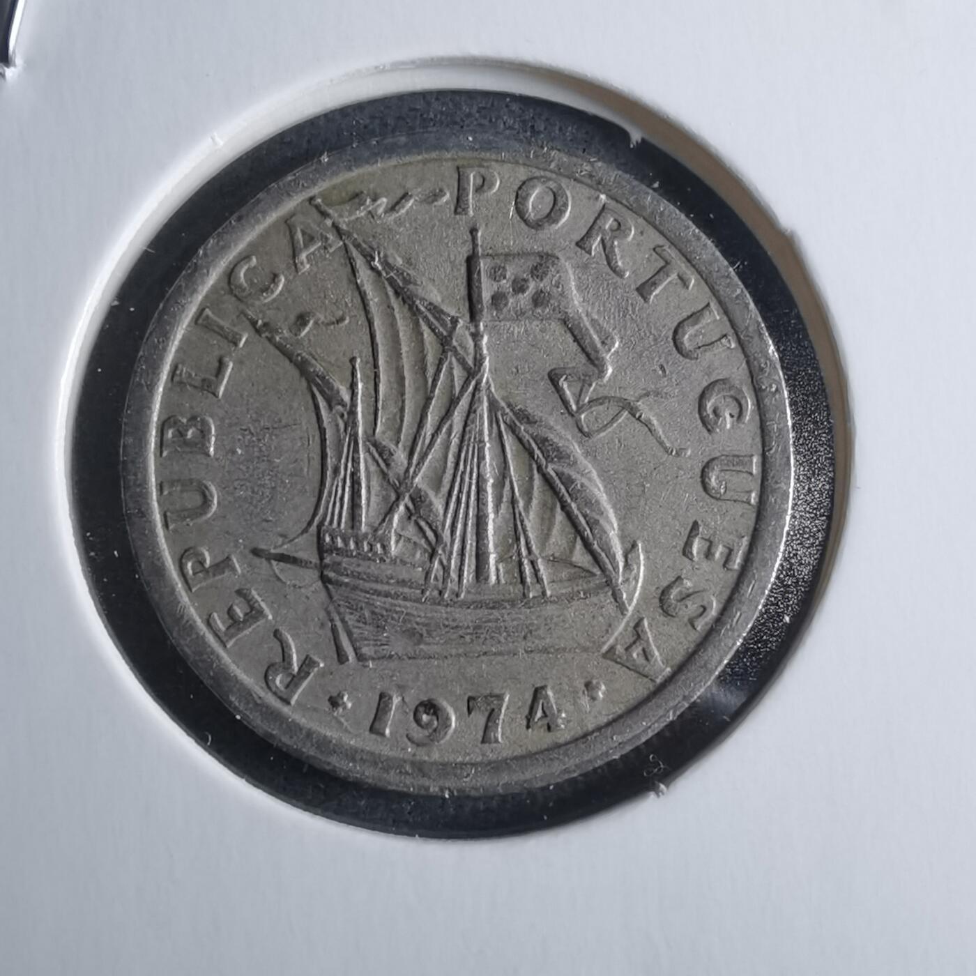 沼泽如烟--第946场 葡萄牙1974年2.5埃斯库多