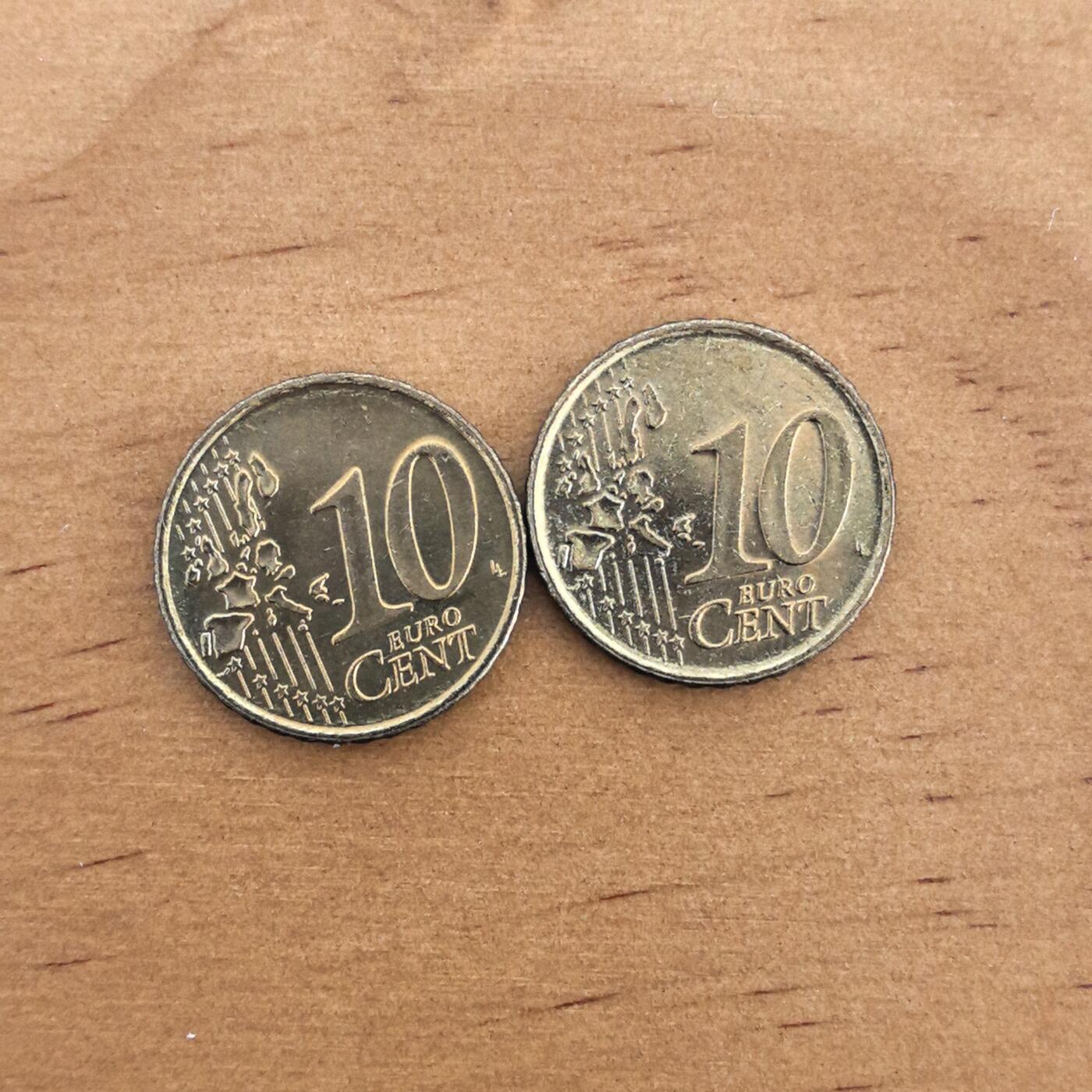 各国硬币第7期 无佣金 荷兰10殴分2枚