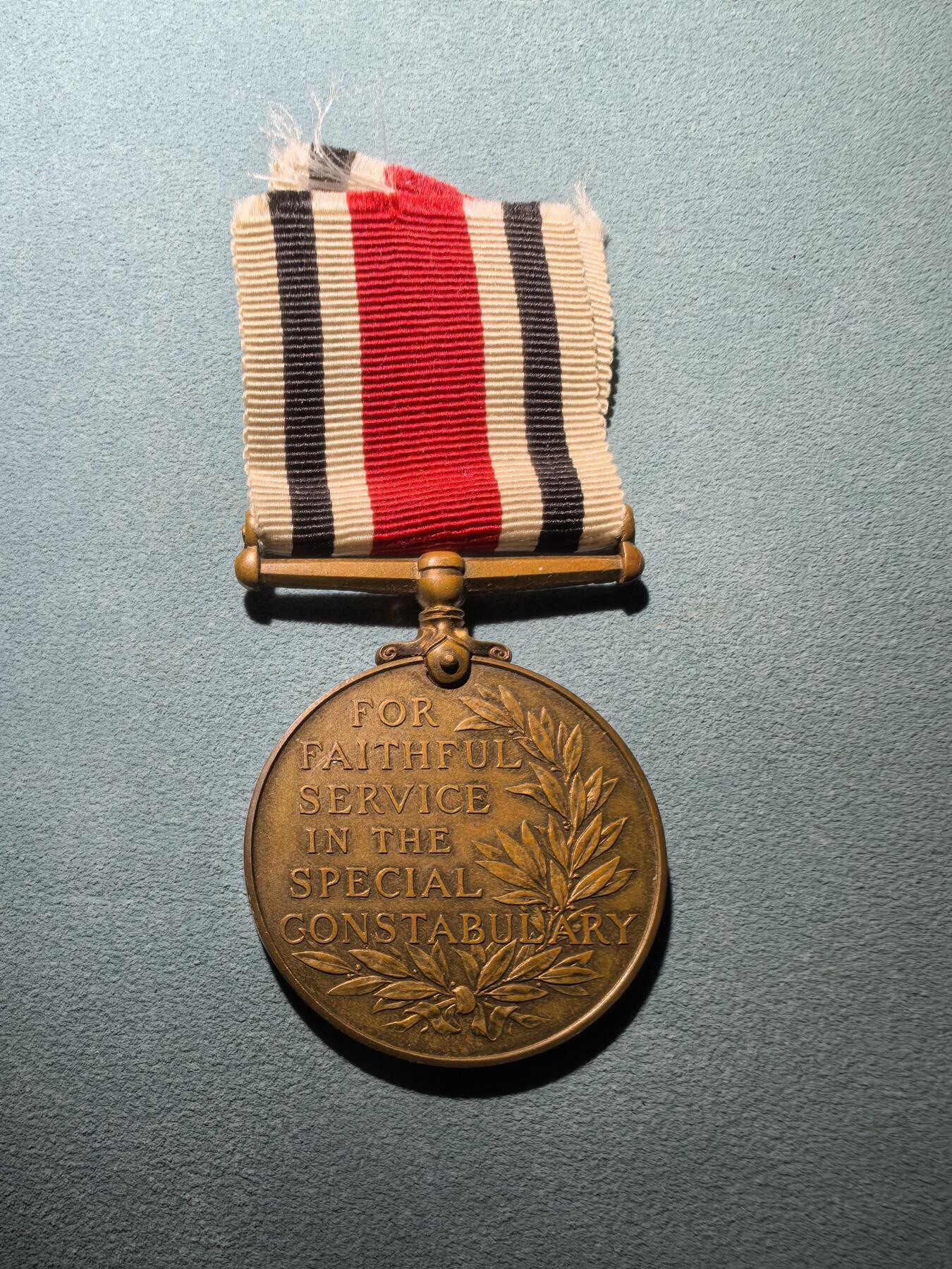 盛世勋华——号角文化勋章邮票专场拍卖第296期 英国志愿警察长期服务奖章 乔治五世版 带边铭