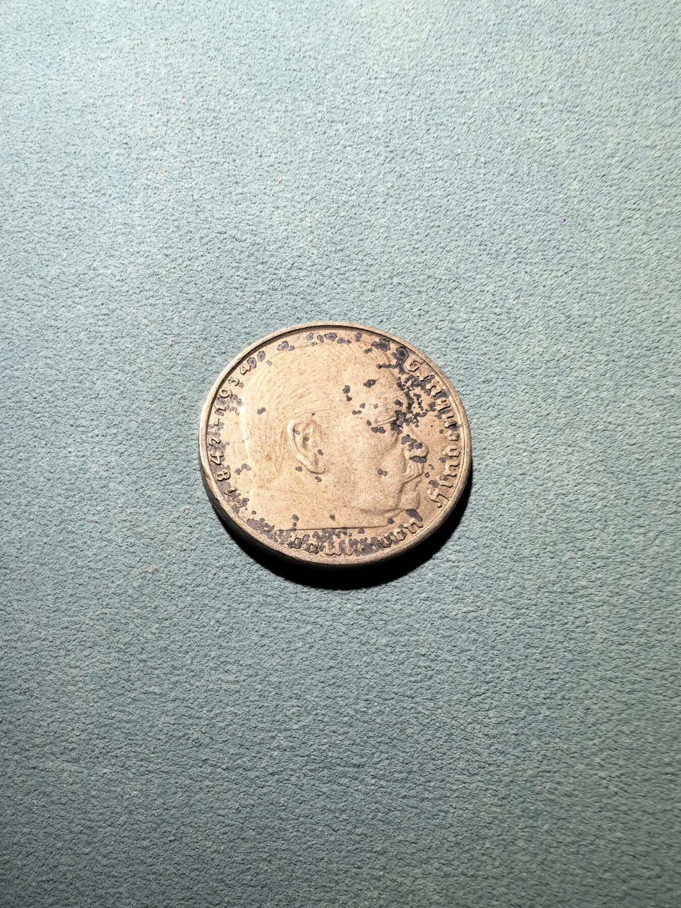 盛世勋华——号角文化勋章邮票专场拍卖第296期 德国（1939）1938年2马克银币