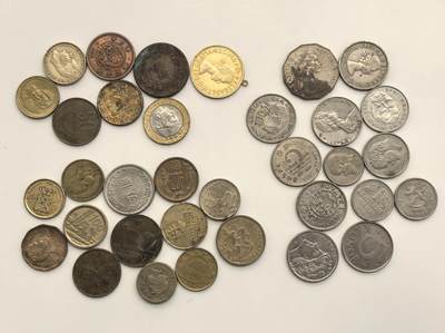 博洋堂世界钱币拍卖第154期（全场包邮） - 散币一组34枚