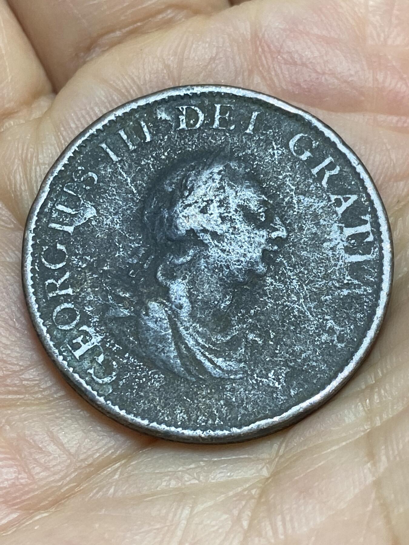 2025年第一百四十三场(总第一百六十九场）外国好品散币场(免佣金) 英国🇬🇧1799年1便士(乔治三世时期)