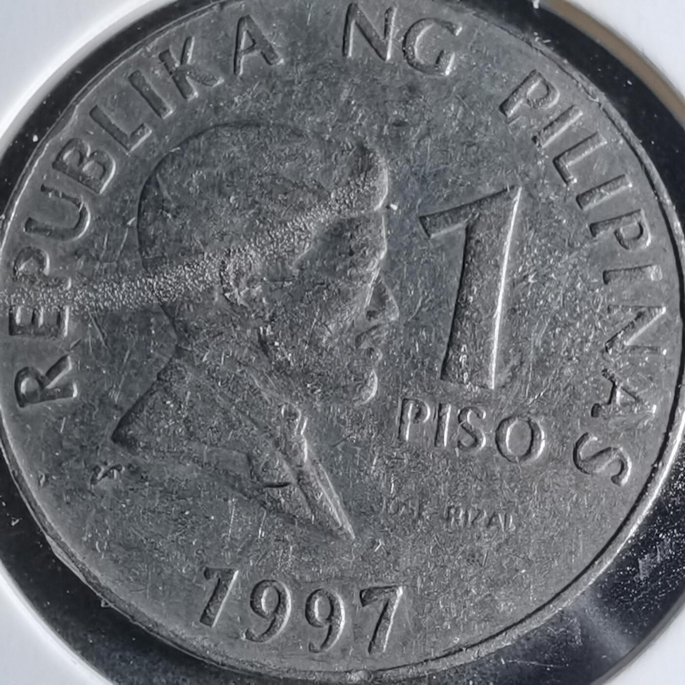 沼泽如烟--第946场 菲律宾1997年1比索