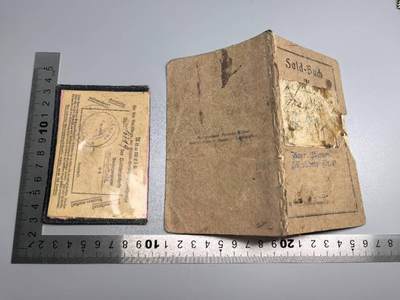 小驴勋章奖章收藏12月27日周六晚六点拍卖（珍爱和平，收藏战争，铭记历史，勿忘国耻，忠党爱国。有偿代拍，送拍规则在简介最后，参拍须阅读规则后再参拍，关系到运费包装发货时效真假辨别等关键信息，拍卖时不再发原图，看大图店主微信码在拍卖店铺介绍里） - 一个征兵证书+一个士兵证