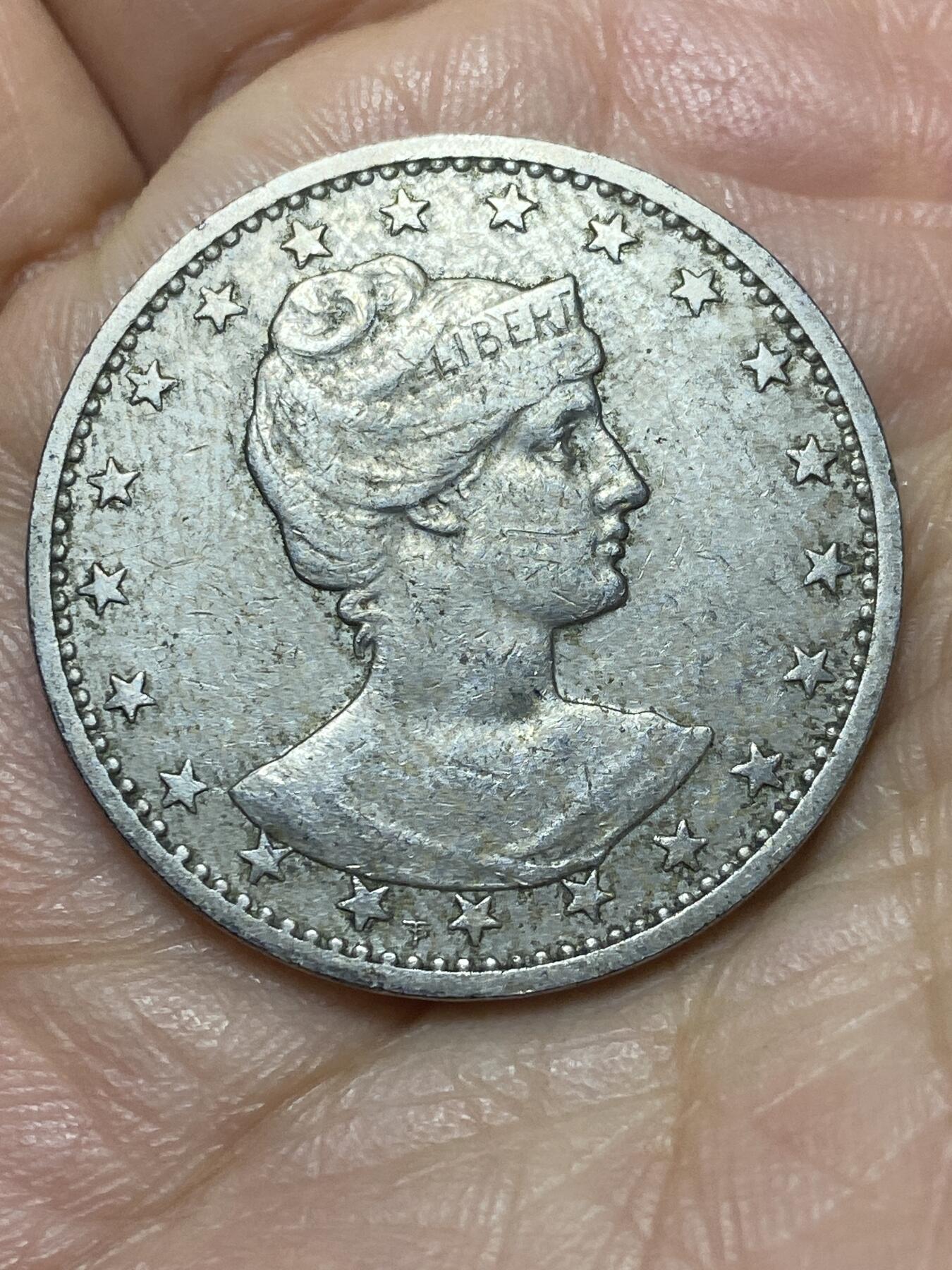 2025年第一百四十场(总第一百六十六场）外国好品散币场(免佣金) 流通好品–巴西🇧🇷1901单年份400瑞斯(共和国时期第二版)