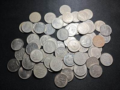 KK钱币收藏小铺 《套币 好品/批量散币专场》  2月预留时间 周末发货 -  希腊10德拉克马一组67枚