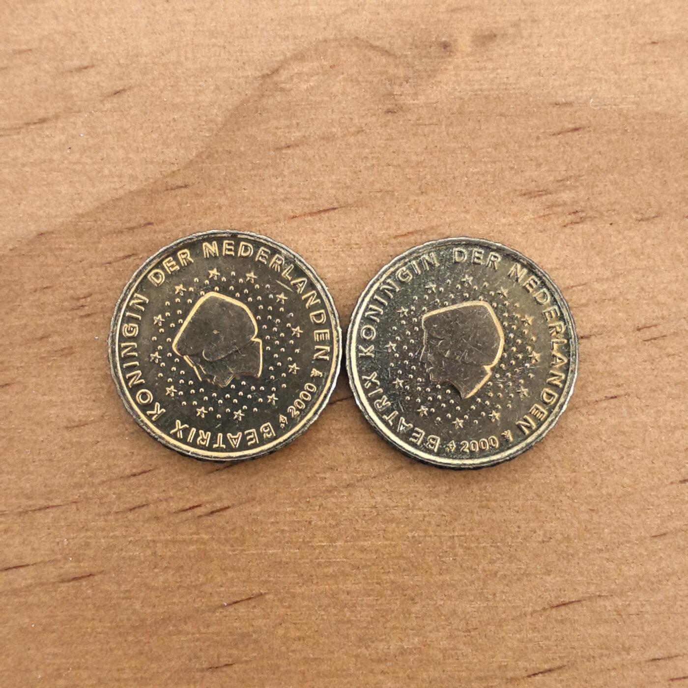 各国硬币第7期 无佣金 荷兰10殴分2枚