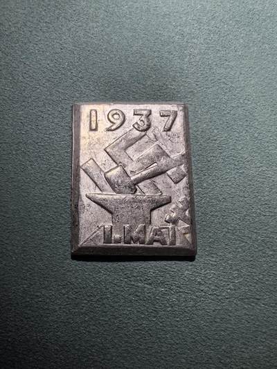 盛世勋华——号角文化勋章邮票专场拍卖第296期 - 德国（1939）1937年五一劳动节纪念证章