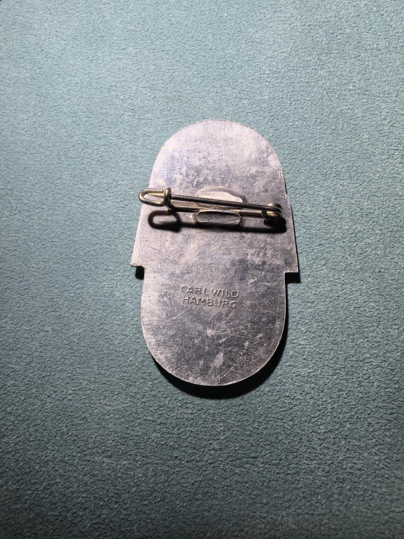 盛世勋华——号角文化勋章邮票专场拍卖第296期 德国（1939）冬季募捐汉堡地区首次捐赠纪念证章