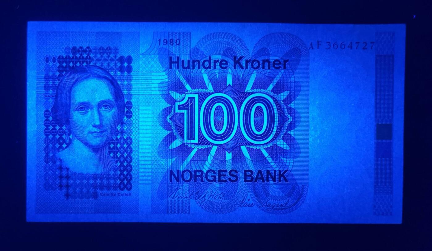 《艾美收藏》第226期-12.28周日外币精品场-蛇年收官 挪威1980年100克朗UNC- 微瑕如图