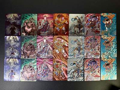 NO.19 好又多金牌大场，新店点关注不迷路！每周一站式配齐，方便凑单！（周6晚8点截拍，卖家送拍0抽成！） - 百里 王涌喆新绘西游记 特卡7粗闪+半粗+光刻三工艺 21张