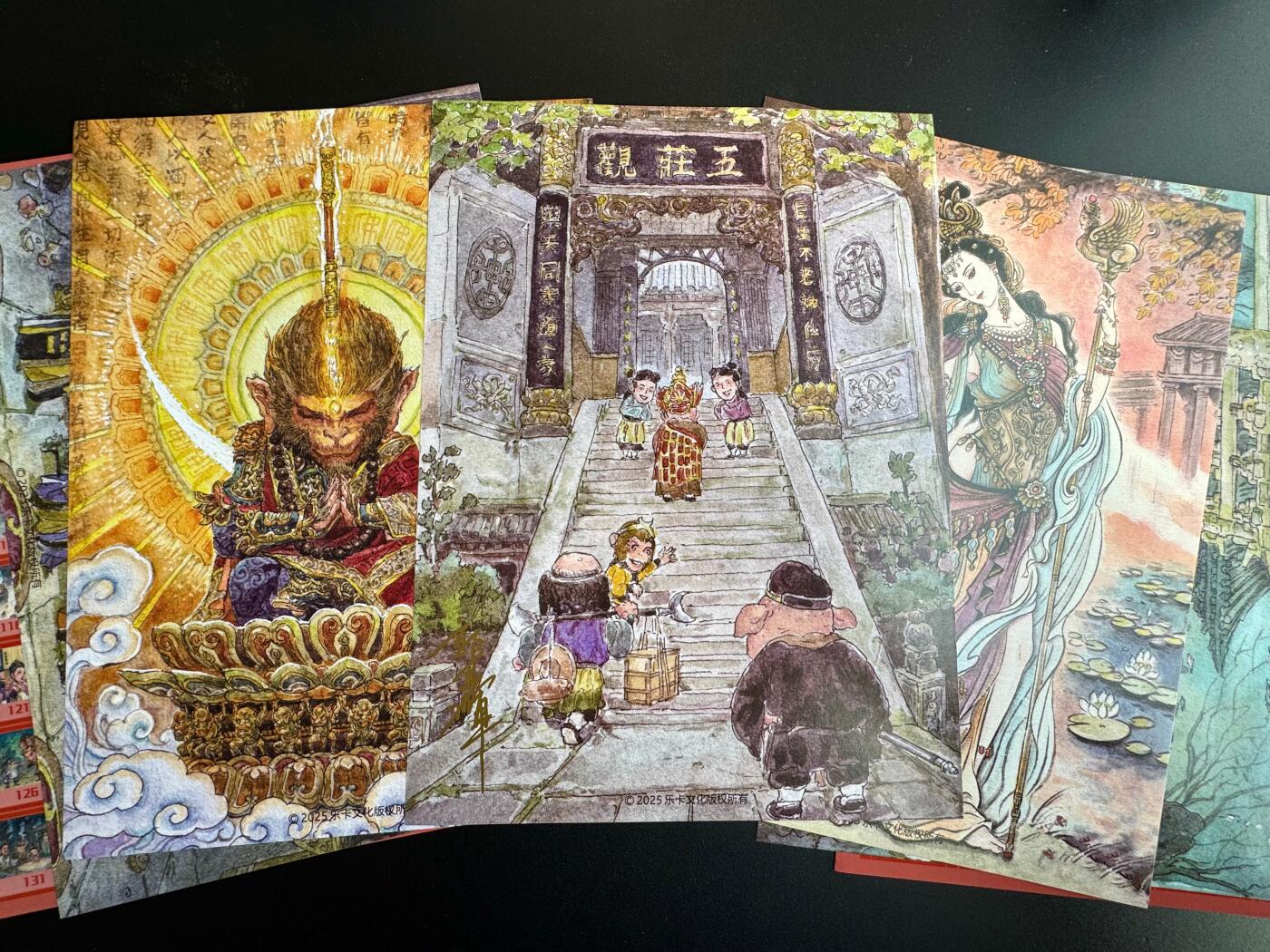 NO.19 好又多金牌大场，新店点关注不迷路！每周一站式配齐，方便凑单！（周6晚8点截拍，卖家送拍0抽成！） 【亲签】乐卡 西游手记 郭京辉亲签五庄观+斗战圣佛等A4装饰画