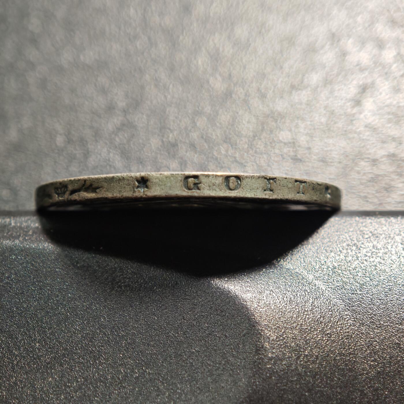 【德藏】世界币章拍卖第159期(元旦专场拍卖) 1867年 德国萨克森采矿泰勒银币 直径约：33.1mm；重约：18.1g