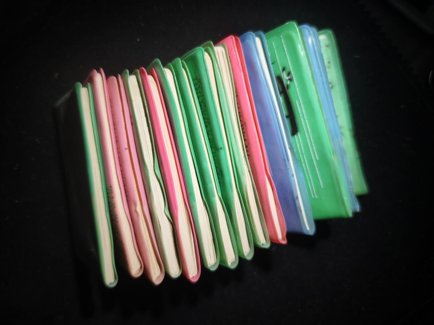 99期回流戒指饰品杂件纪念章丝路钱币专场 电话本（空白）一组