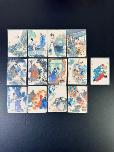 NO.19 好又多金牌大场，新店点关注不迷路！每周一站式配齐，方便凑单！（周6晚8点截拍，卖家送拍0抽成！） - 【套卡】戴敦邦艺术馆 白蛇传+财神 普卡一套