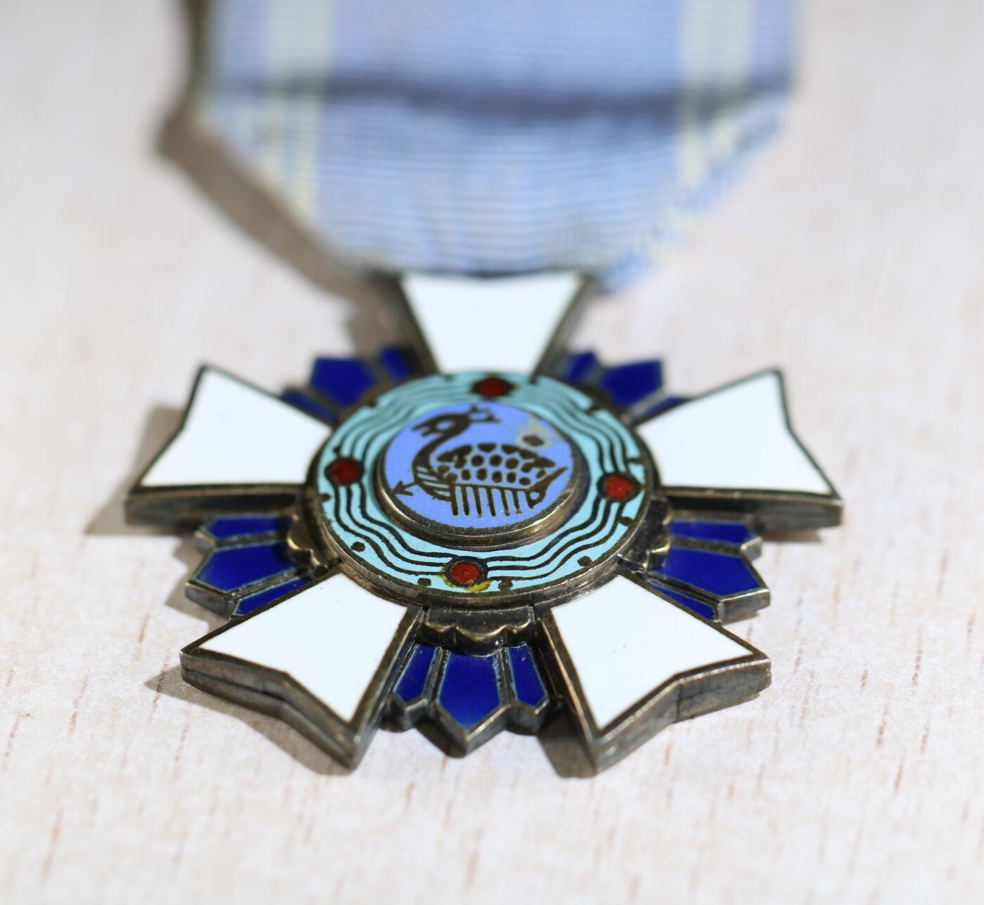 大猫徽章拍卖第285期 大韩民国忠武武功勋章 银质