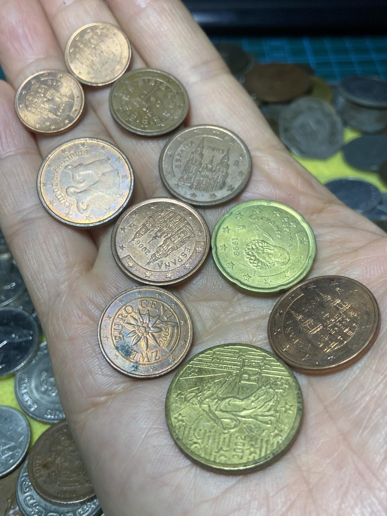 2025年第一百四十场(总第一百六十六场）外国好品散币场(免佣金) 各国欧分10枚