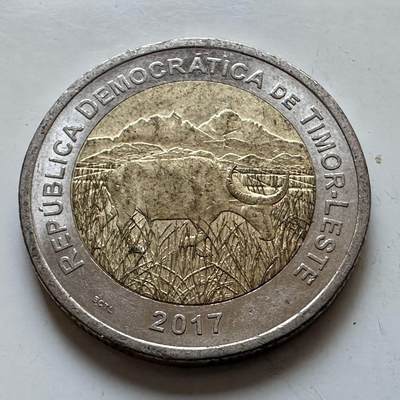 🌹外币初藏🌹🐯2025年第146场  每周二四六晚8️⃣点 接代拍 - 东帝汶2017年200分