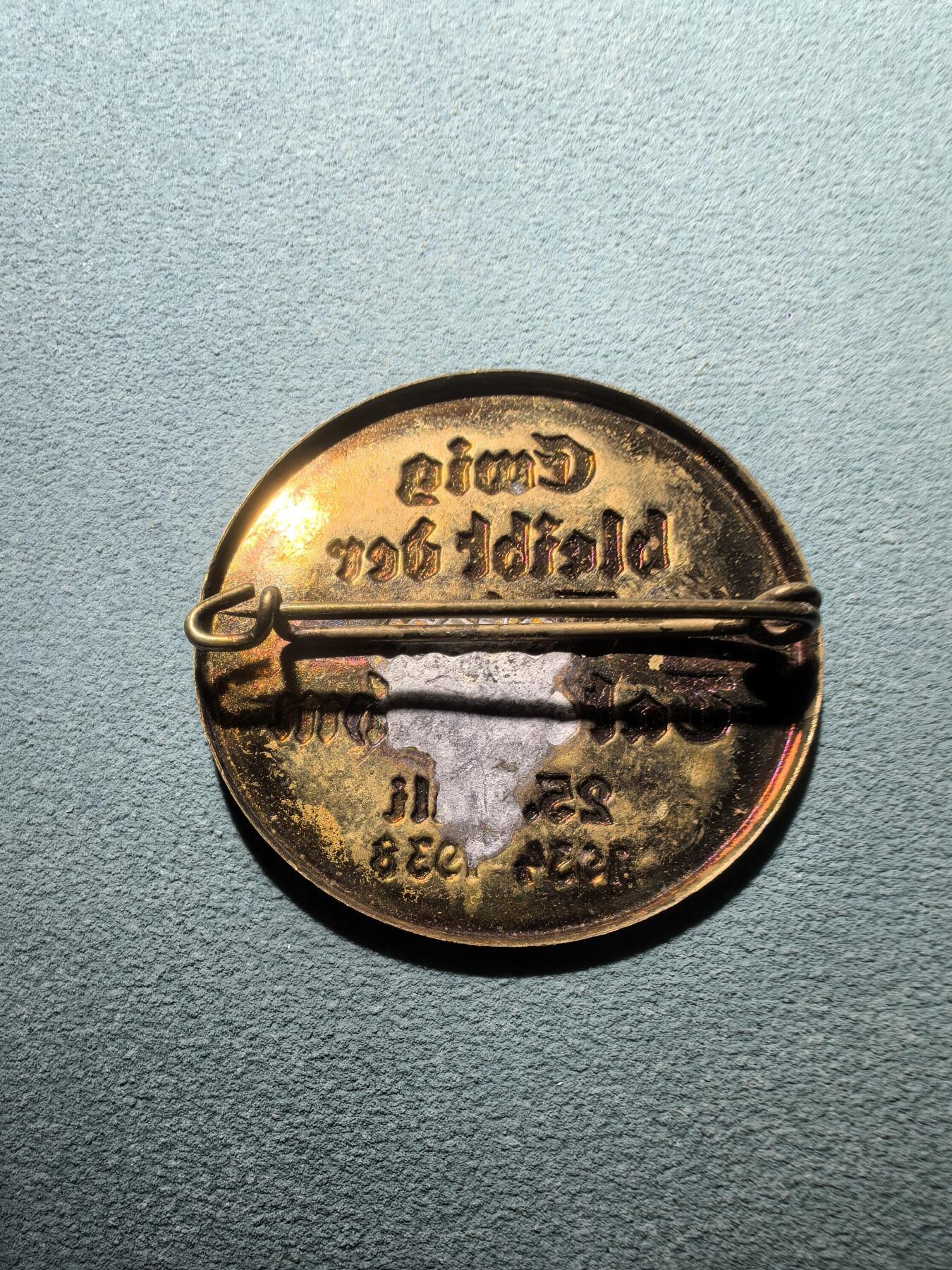 盛世勋华——号角文化勋章邮票专场拍卖第296期 德国（1939）逝者荣光永存纪念证章