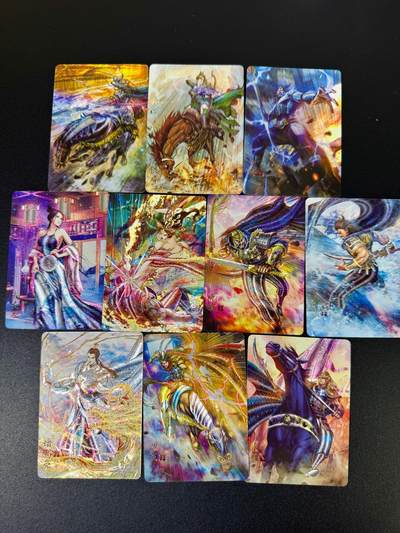 NO.19 好又多金牌大场，新店点关注不迷路！每周一站式配齐，方便凑单！（周6晚8点截拍，卖家送拍0抽成！） - 燎原三国豪杰传 巴丁作品 11张粗闪