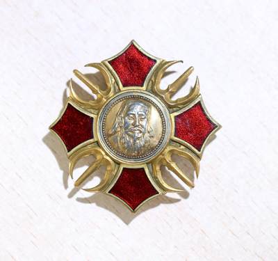 大猫徽章拍卖第285期 - 勿忘国耻 伪蒙武功章