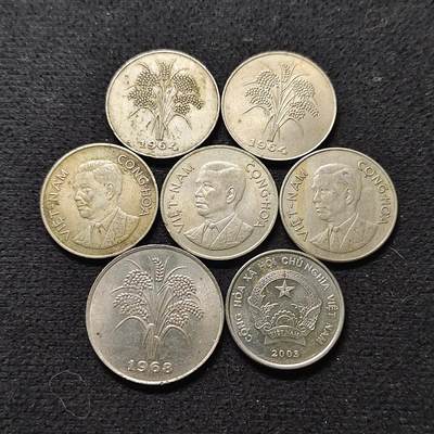 【全场包邮】纯粹捡漏拍490场（免费代拍第27场） - 越南各年份7枚一组