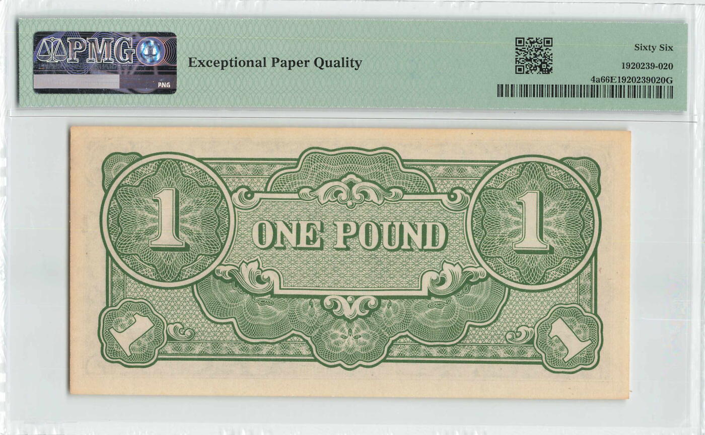 小福收藏拍卖第200期 【庆典场 中拍就有好礼相赠】评级币精选场 本期有捷克斯洛伐克20年100克朗慕夏作品大珍 69分倒置百位号布隆迪世界最大纸币  35年版加拿大经典 苏格兰格拉斯哥大学500年纪念钞倒置小号 卡塔尔80年100里亚尔冠军分 美国教育券 意大利拉斐尔 乌克兰 库克群岛 墨西哥 南斯拉夫 亚美尼亚等多国精美高分珍稀老钞精品纸币 大洋洲 日占军票 1942年 1镑 OA冠 少见 PMG66 EPQ 亚军分（冠军分仅1枚）