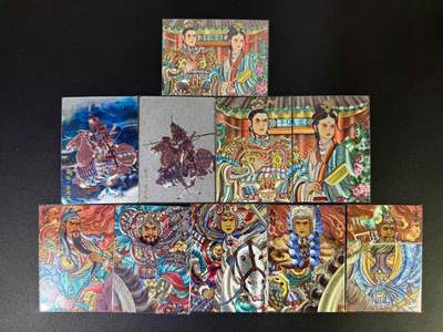 NO.19 好又多金牌大场，新店点关注不迷路！每周一站式配齐，方便凑单！（周6晚8点截拍，卖家送拍0抽成！） - 玄卡阁 李云中张辽+冯涛三国五虎+吕布貂蝉+合照 粗闪10张一套