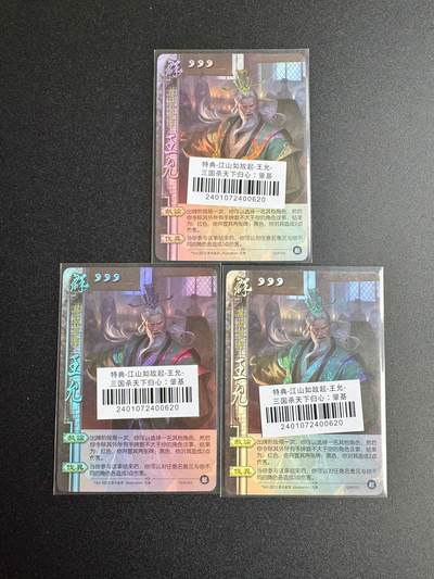 NO.19 好又多金牌大场，新店点关注不迷路！每周一站式配齐，方便凑单！（周6晚8点截拍，卖家送拍0抽成！） - 三国杀 特典江山如故 王允3张