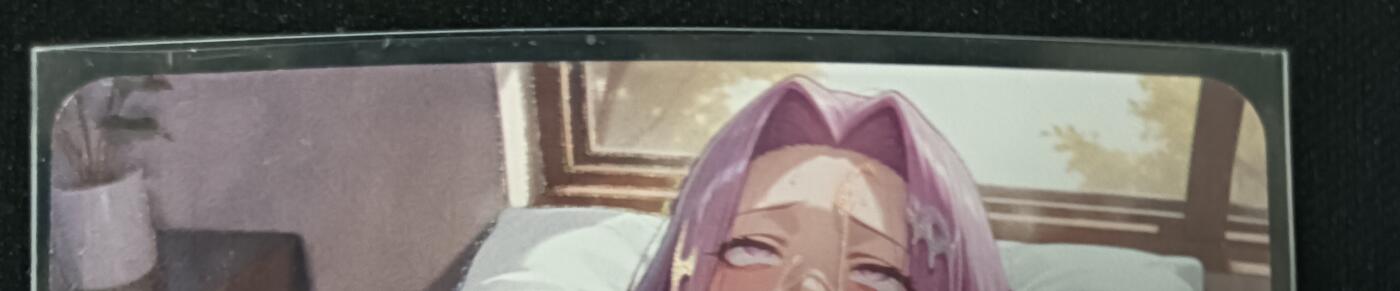 花开卡拍第53期（12月28号周日截拍，品控勿拍!!!拍品不寄存，运费5元，自制卡难免瑕疵，可能存在轻微撞角爆边等出厂瑕疵，品控介意勿拍！） 墨卡 艺术卡2 彩闪1张