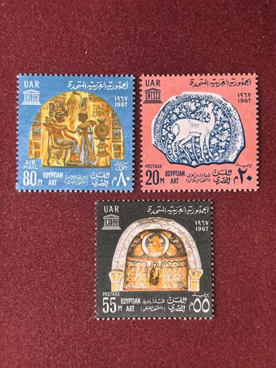 联合阁邮币社™ ——“多国邮票”👍🏻👏🏻👍🏻👏🏻 - 埃及 世界遗产 全套新