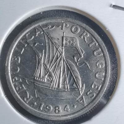 沼泽如烟--第946场 - 葡萄牙1984年2.5埃斯库多