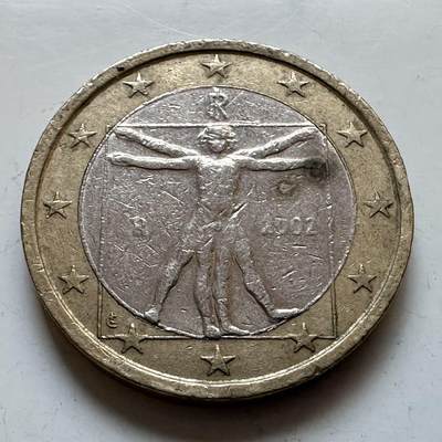 🌹外币初藏🌹🐯2025年第146场  每周二四六晚8️⃣点 接代拍 - 意大利2002年一欧元