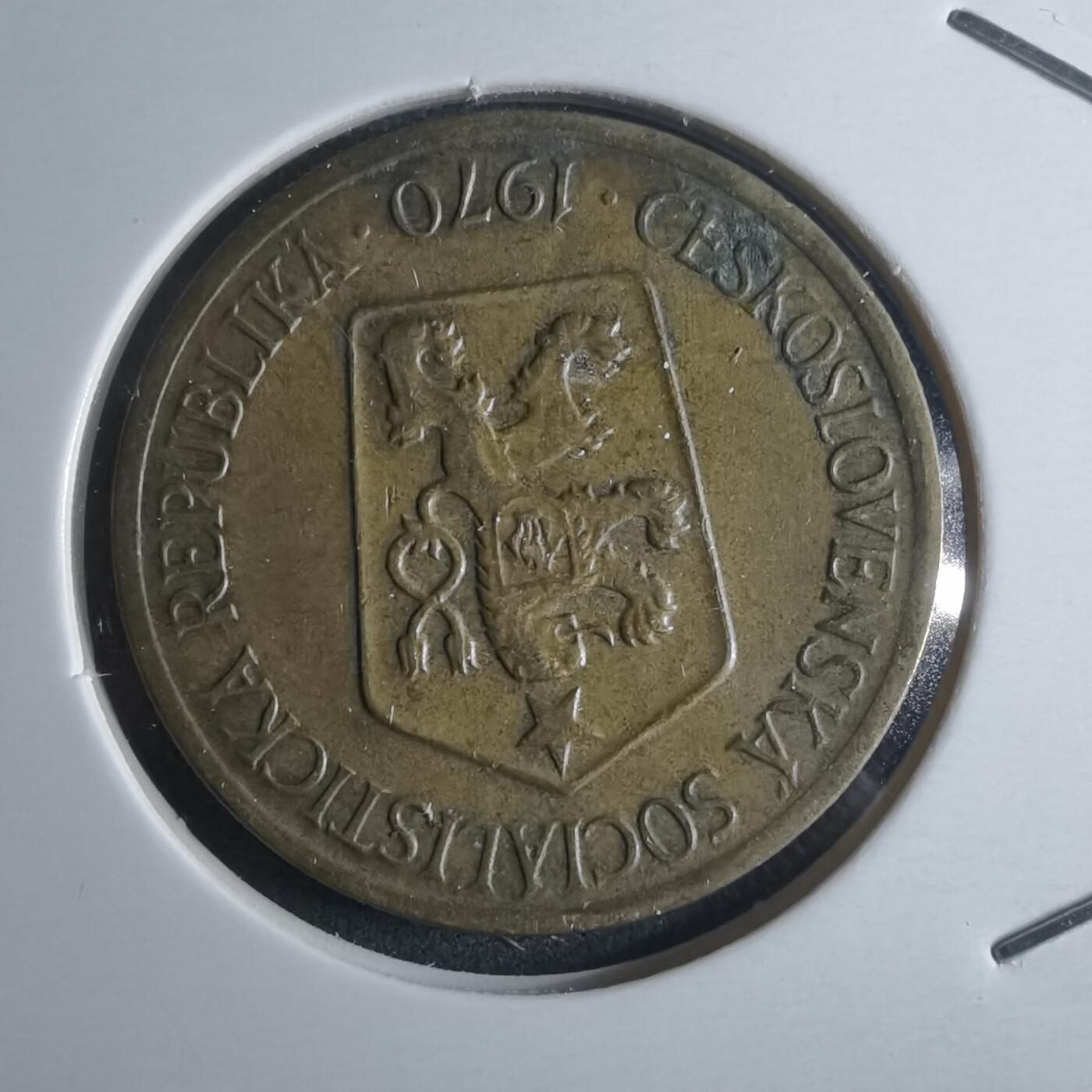 沼泽如烟--第946场 捷克斯洛伐克1970年1克朗