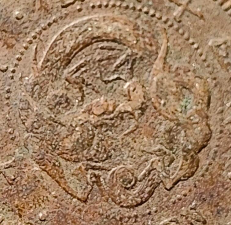 泉币菌-第154场-圣诞节专场  日本明治十四年（1881）龙洋一钱铜币 28mm