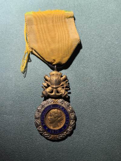 盛世勋华——号角文化勋章邮票专场拍卖第296期 - 法国军事奖章 五共版