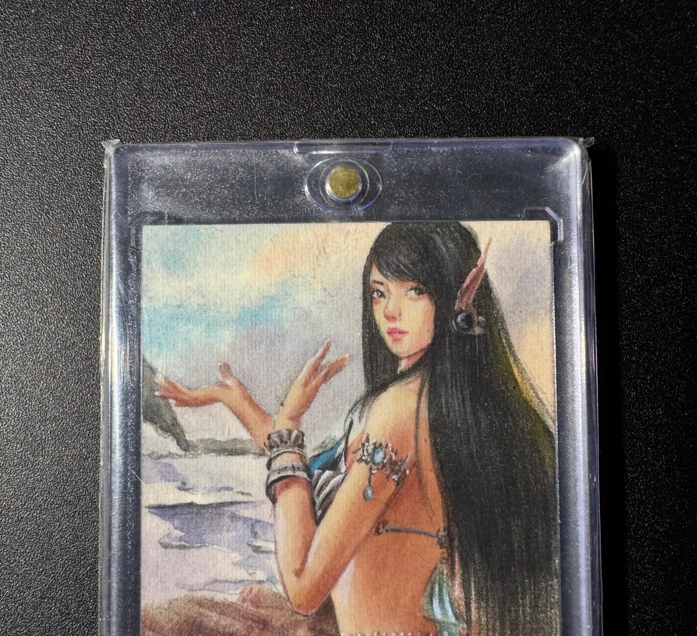 NO.19 好又多金牌大场，新店点关注不迷路！每周一站式配齐，方便凑单！（周6晚8点截拍，卖家送拍0抽成！） 【1/1手绘卡】魅【莫道人间无绝色，仙娥未必胜娇娥】