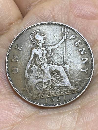 2025年第一百四十三场(总第一百六十九场）外国好品散币场(免佣金) - 英国🇬🇧1931年1便士(乔治五世第三版)