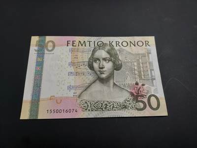 博彦收藏   1月3日 8点钱币专场 全场包邮 - 瑞迪 50克朗 AU 9品