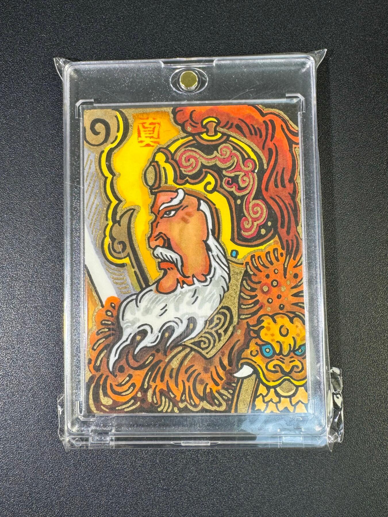 NO.19 好又多金牌大场，新店点关注不迷路！每周一站式配齐，方便凑单！（周6晚8点截拍，卖家送拍0抽成！） 【1/1手绘卡】超吉梦 手绘卡 大真绘 黄忠】【定军山下摧坚阵，汉水滩头挫锐锋】