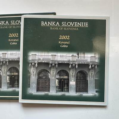 🌹外币初藏🌹🐯2025年第146场  每周二四六晚8️⃣点 接代拍 - 斯洛文尼亚2002年套币含韩日世界杯500纪念币