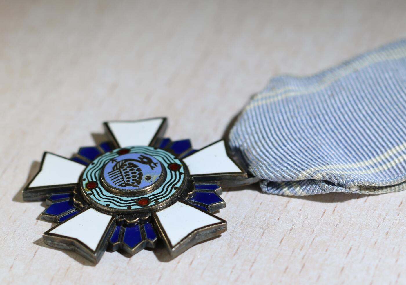 大猫徽章拍卖第285期 大韩民国忠武武功勋章 银质