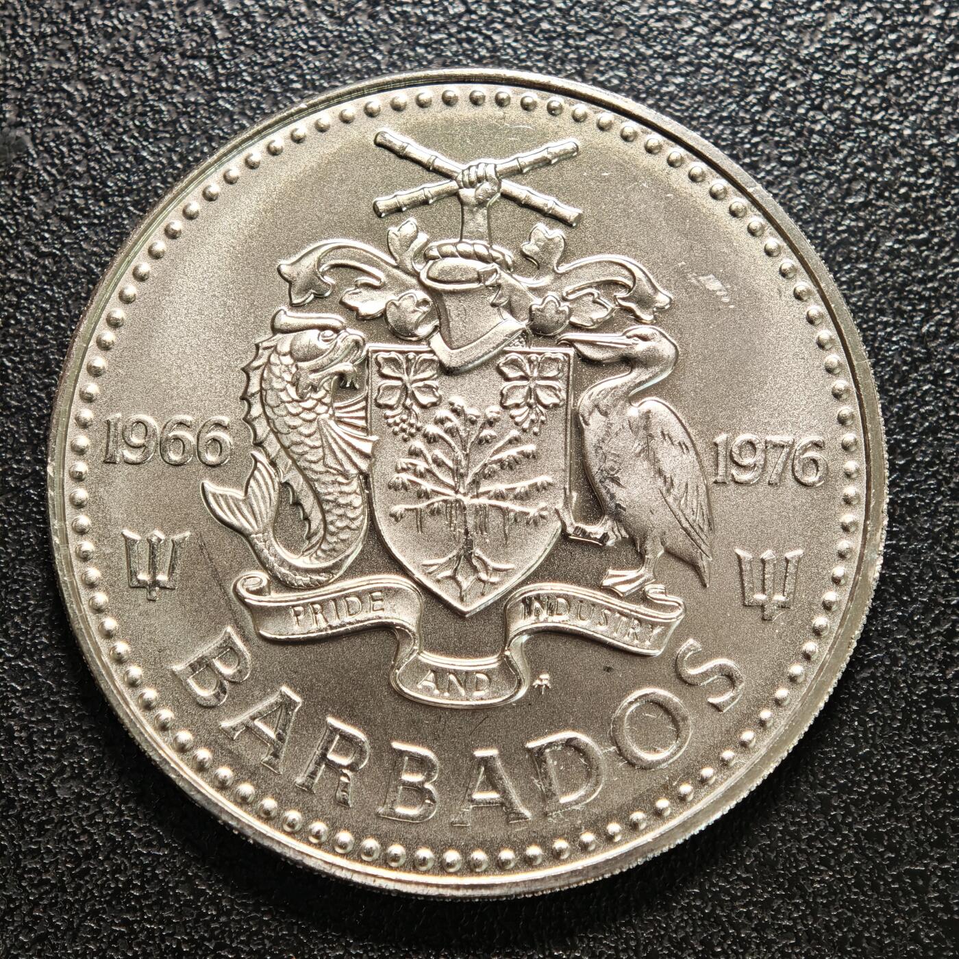 【德藏】世界币章拍卖第159期(元旦专场拍卖) 整套 1976年 巴巴多斯套币 品相极佳