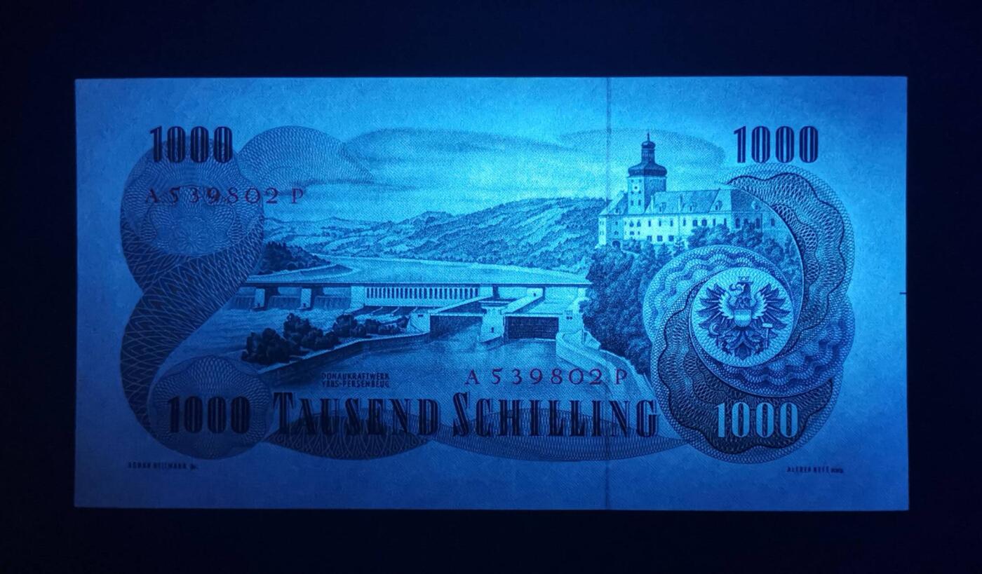 《艾美收藏》第226期-12.28周日外币精品场-蛇年收官 奥地利1961年少见版本1000先令UNC- 奥地利工程师卡普兰