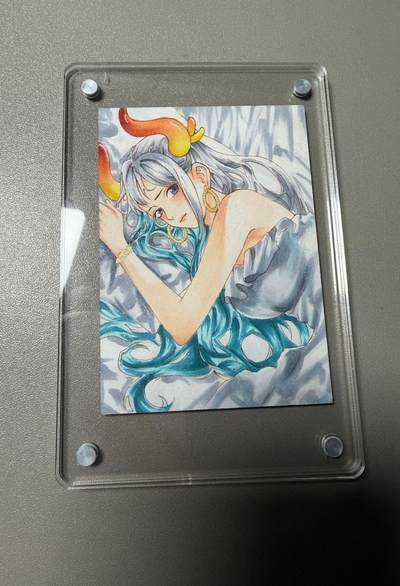 秋萤阁第39期 (12月30日周二晚上21点截拍，欢迎竞拍)  - 【手绘卡】大和 海贼王超人气女角色 光影感绝佳 带细闪